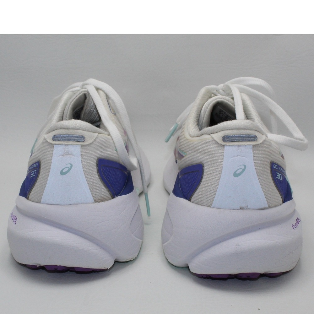 Asics Gel-Kayano 30 Womens Running Shoes White Purple 1012B357 Size 10 - Picture 10 of 10